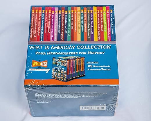 Who Was? And What Is? America Collection Boxed Set 25 Books