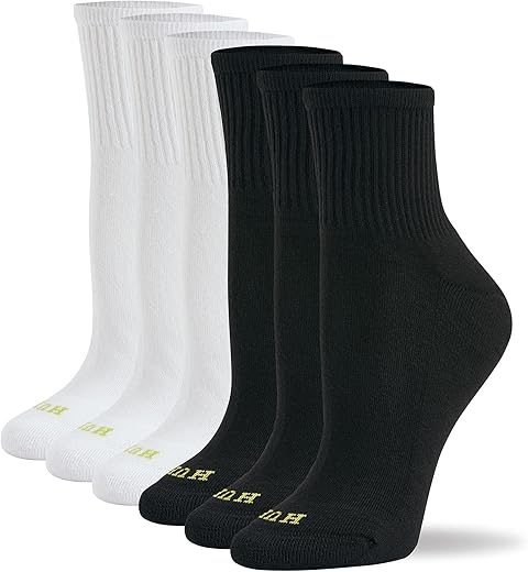 HUE Women’s Mini Crew Sock 6-Pack