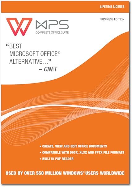 Kingsoft Office Software WPS Office – Business Edition (Lifetime License) [Download]
