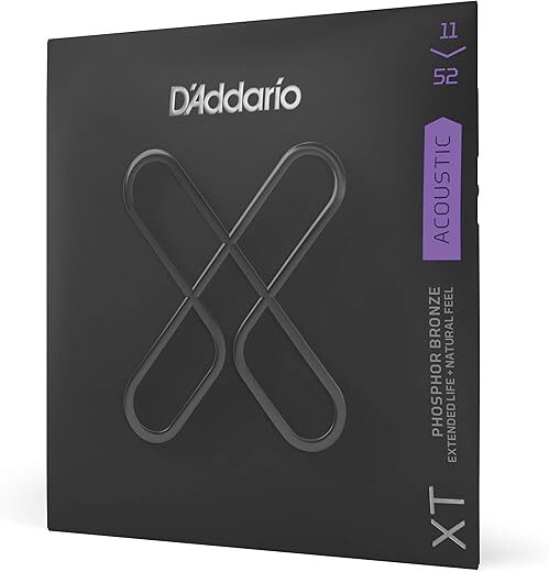 D’Addario XT Phosphor Bronze Coated Acoustic Strings – XTAPB1152