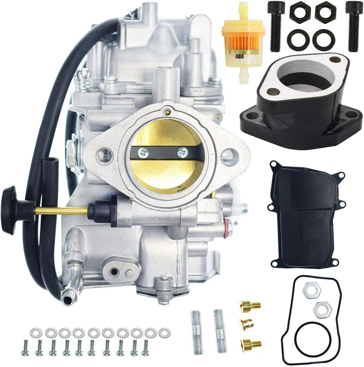 FYIYI YFM350 Carburetor+Intake For Yamaha Warrior