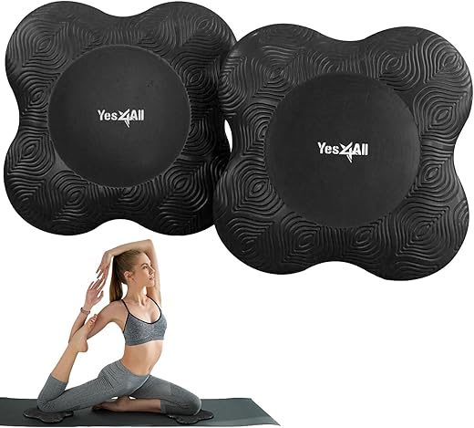 Yes4All Yoga Knee Pads Extra Thick Cushion