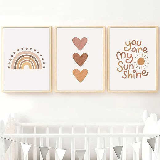 PUYIQARE You Are My Sunshine Canvas Wall Art