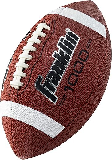 Franklin Sports Youth All-Weather Synthetic Leather Footballs