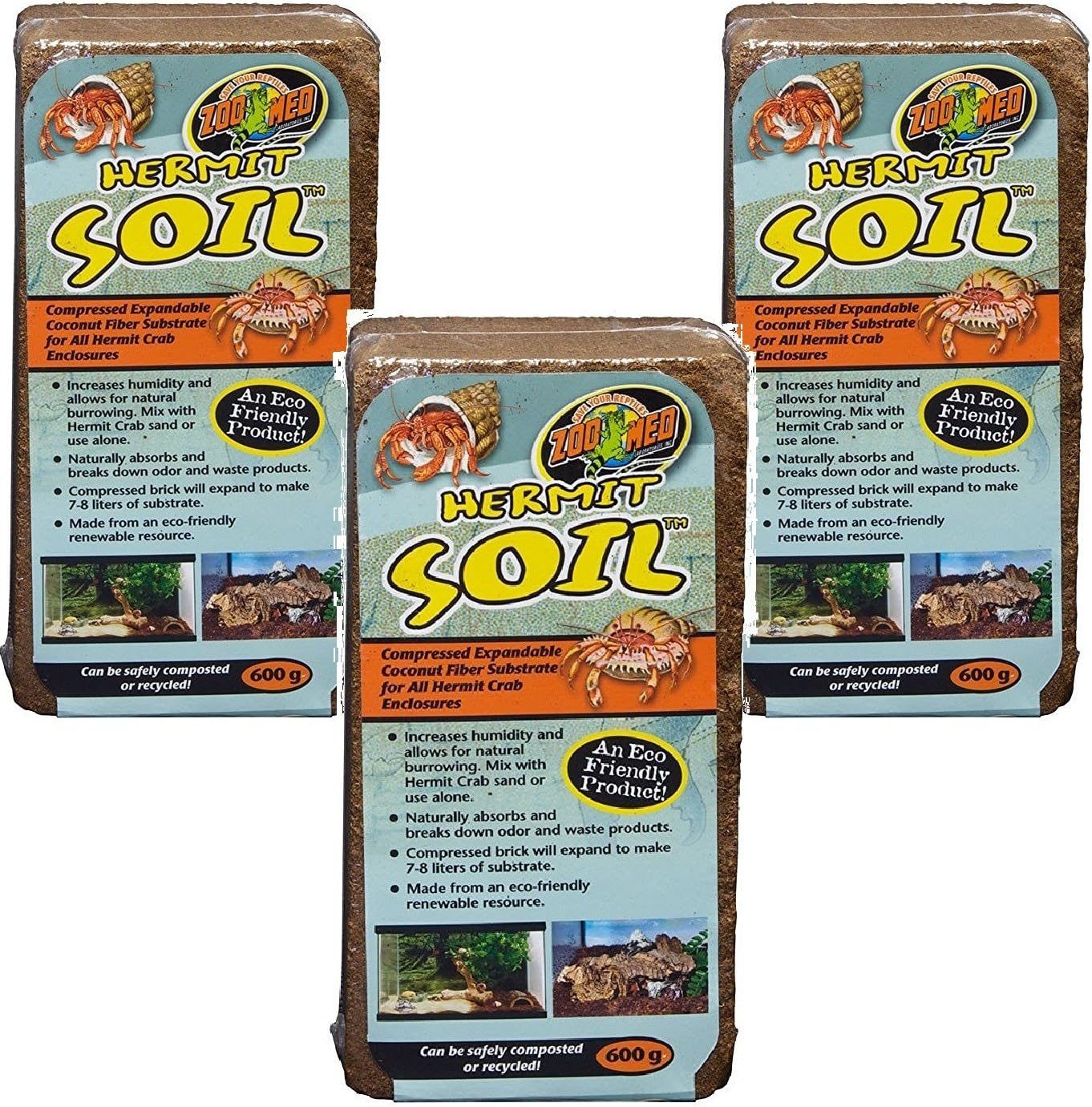 Zoo Med Zoo Med Hermit Soil Coconut Fiber
